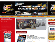 Tablet Screenshot of engineproparts.com